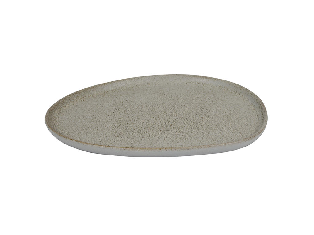 RAW Plate Organic 24x21 cm Beige