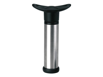 Wine pump with 2 stoppers