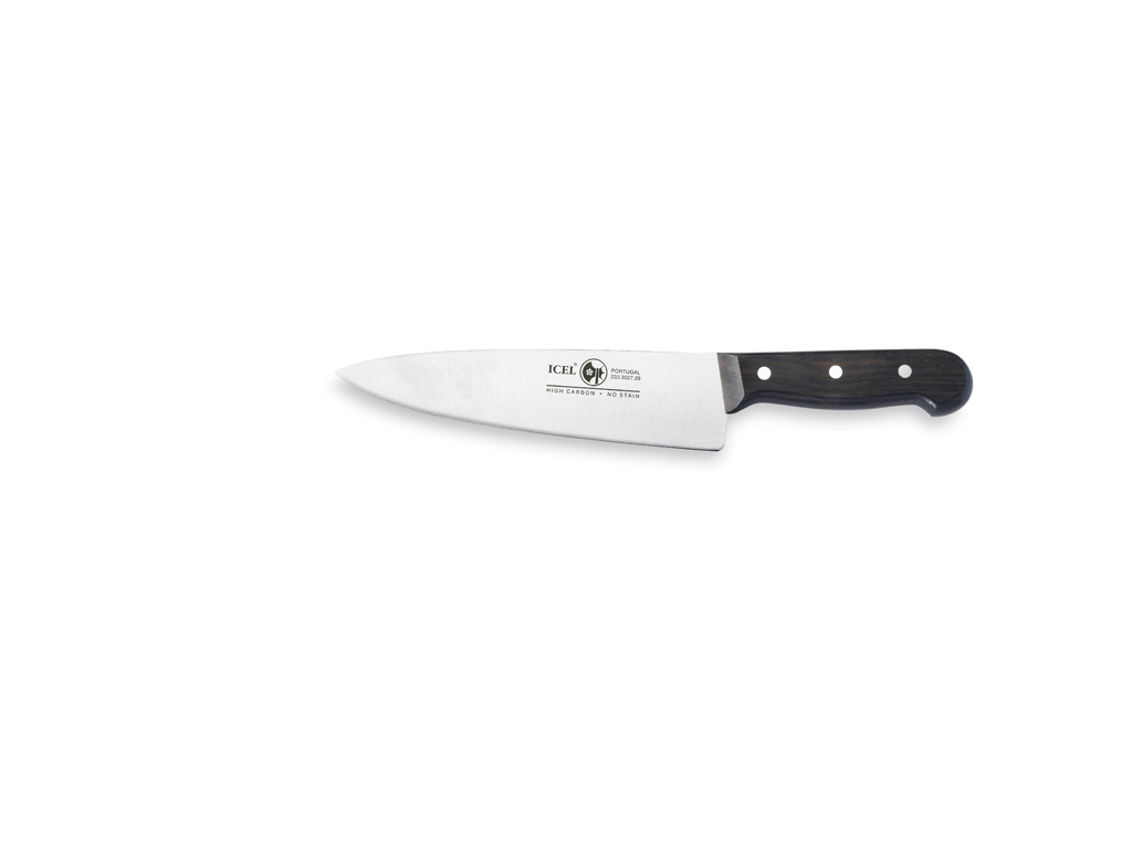Chef's Knife - Stainless Steel - Wooden Handle - 20cm - 200g