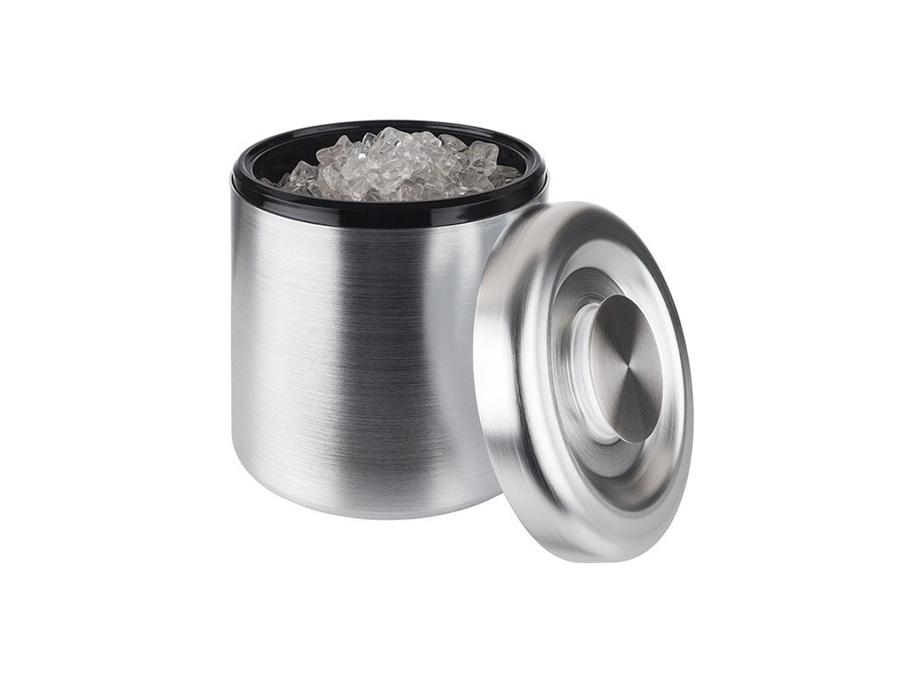 Ice bowl with lid aluminum Ø18.5 cm 3 ltr.