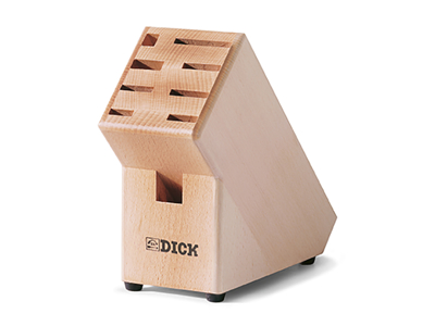 Knife block without contents, 9 compartments, F. Dick