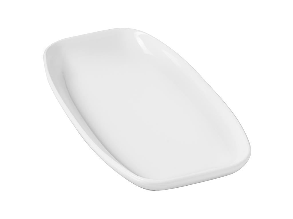 Plate 24x12.5 cm White Club