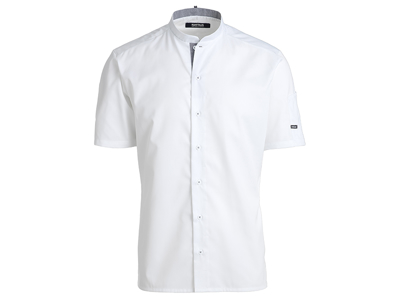 Chef shirt short sleeve white L