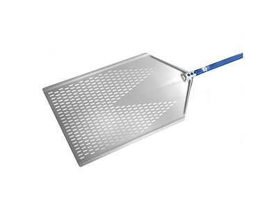 Pizza shovel 30x60 cm perf. 60 cm Azzurra