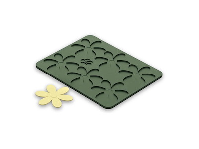 Tuile Bloom flower Ø6 cm 6 pcs