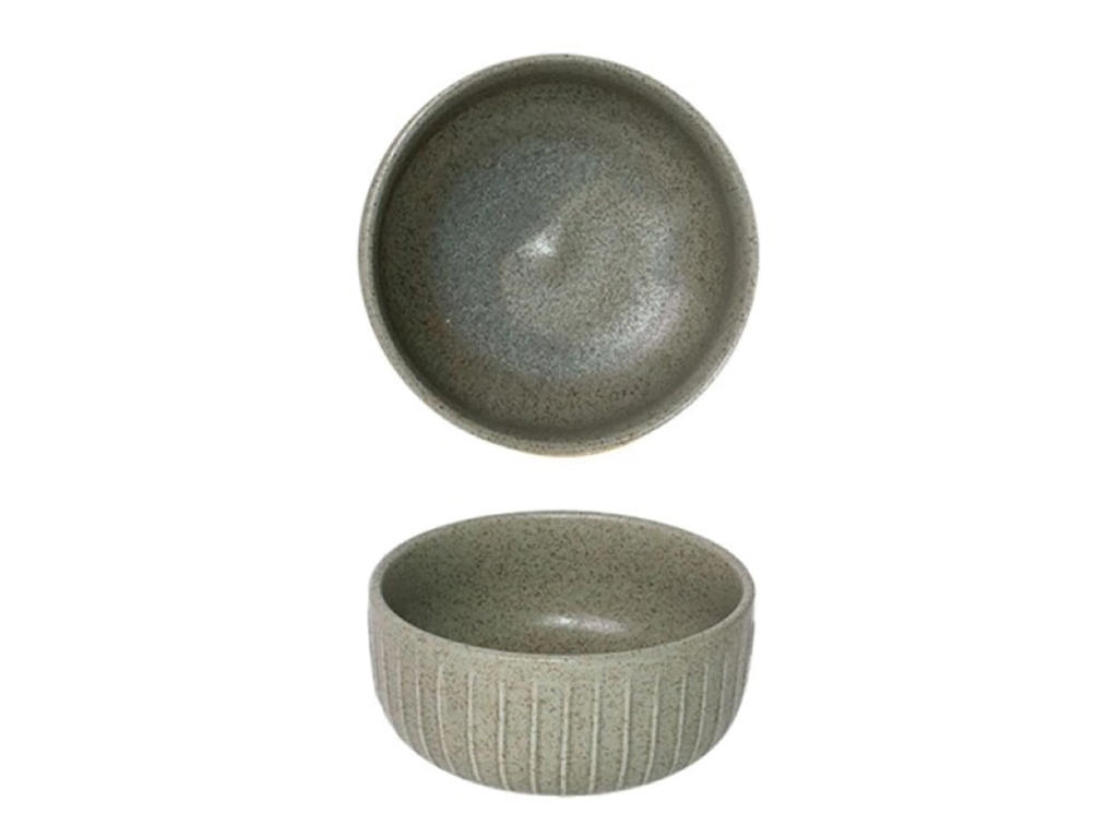 Bowl High Ø9 cm Gray Gordion