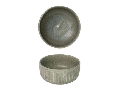 Bowl High Ø9 cm Gray Gordion