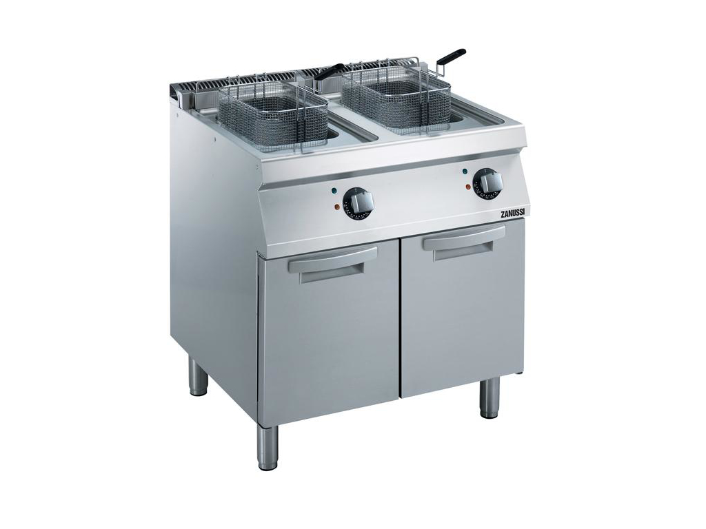 Fryer 2x14 ltr w/cabinet el 800 mm 7