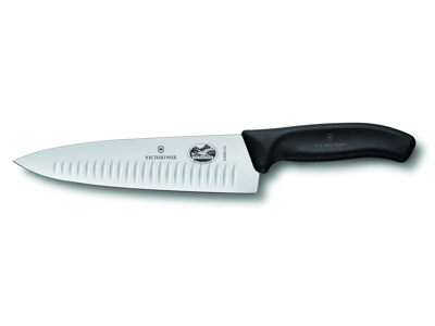 Chef's knife, 20 cm, Victorinox Fibrox, with air blade