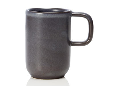 Stoneware Mug Gray 370ml - 110x75x75mm
