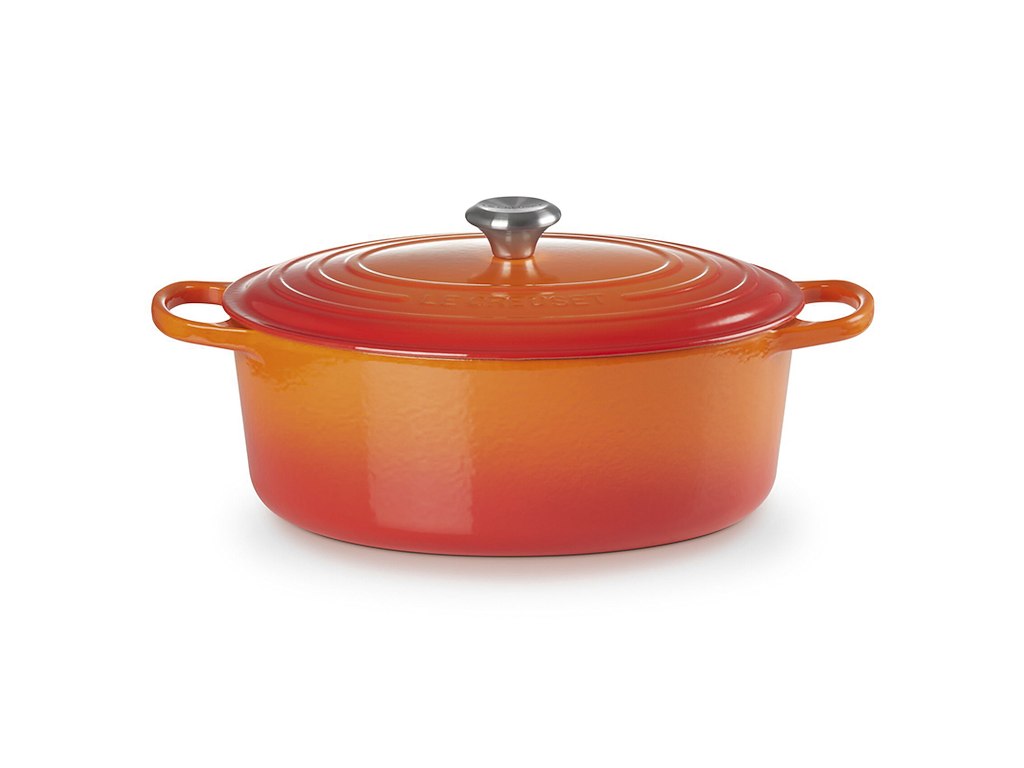 Oval Dutch Oven with Volcanic Cast Iron - 33cm - 6600g