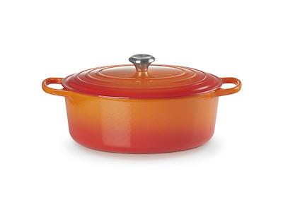 Oval Dutch Oven with Volcanic Cast Iron - 33cm - 6600g