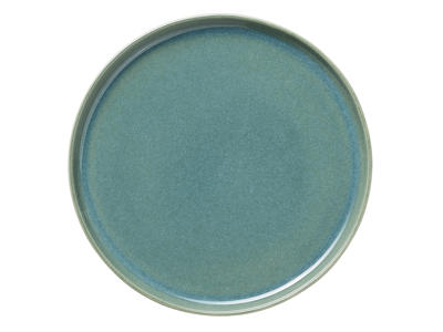 Stoneware Plate Green Ø28cm 30mm