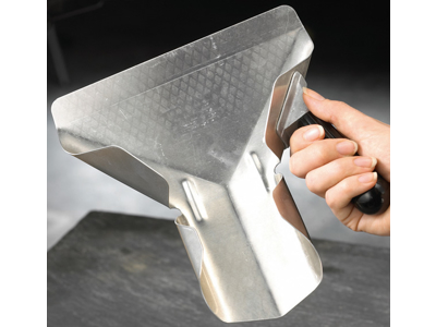 French fries shovel for bag filling