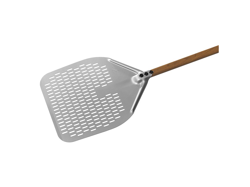 Pizza shovel 33x33 cm perf. 150 cm Woodtec