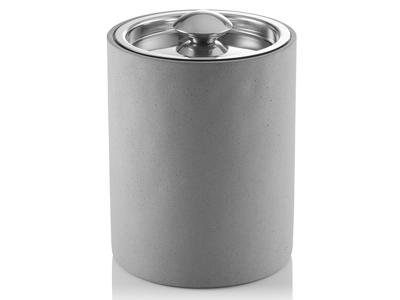 Ice bucket Cement 2 ltr. Gray Ø 15cm