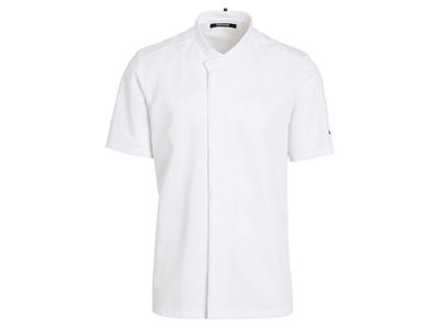 Kentaur Gourmet Chef Jacket Short Sleeved, White