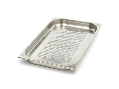 Perforated Canteen Container 1 / 1GN in Stainless Steel | 40mm