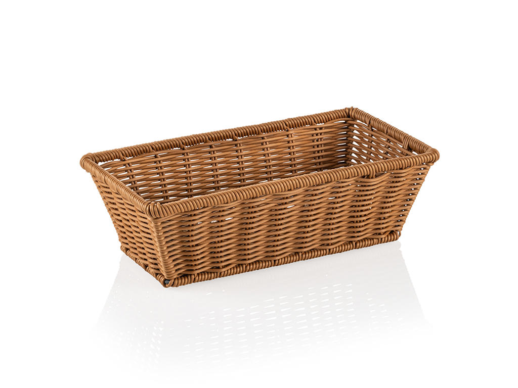 Basket Beige 1/3GN 32.5x17.5x10 cm Weaver