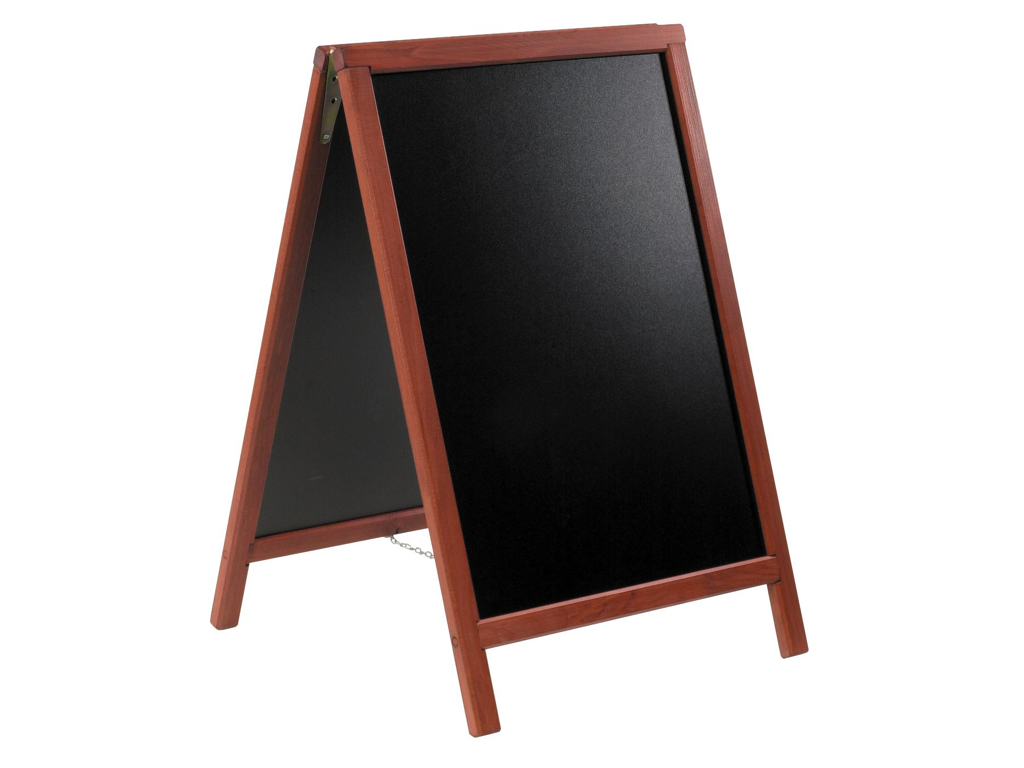 Board 55x85 cm sandwich mahogany lacquered