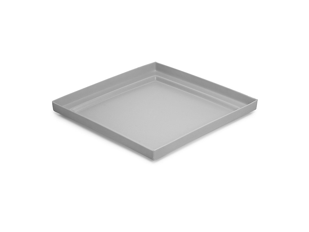 Spildbakke til 50x50 cm Grå