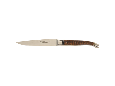 Steak knife, Laguiole Advantage, Handle of acacia wood