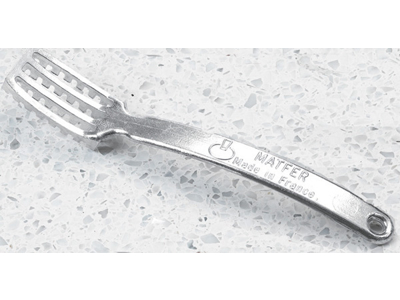 Fish Scale Scraper Aluminum 22 cm Matfer