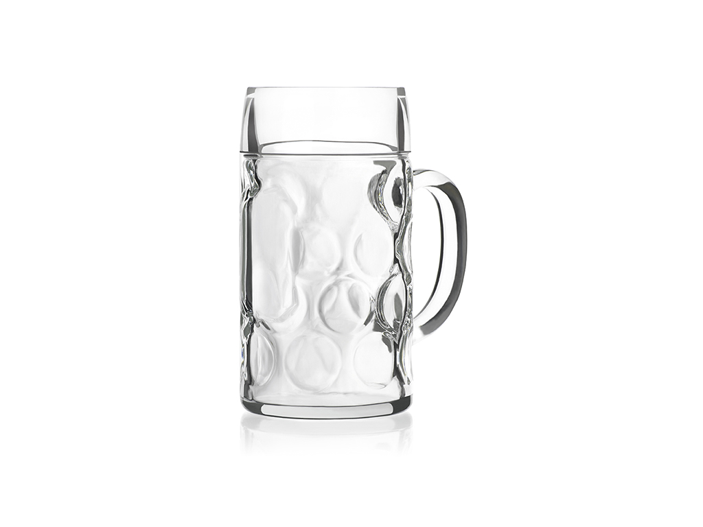 Beer glass Isar w/handle 100 cl Rastal