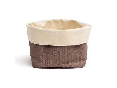 Bread bag Brown 12 x 12 x 14 cm Square