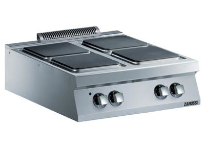 Cooking table 4 square plates electric 800 mm 9