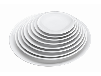 Melamine plate 254 mm