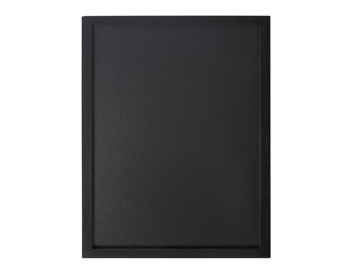 Board 40x60 cm black lacquered wood frame
