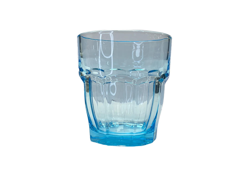 Glass Rock Bar Ice Blue 27 cl