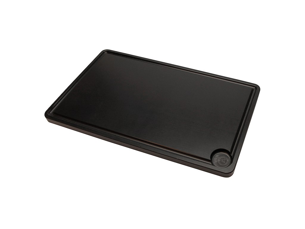 Cutting Board with Wood Black Size 50x30x2mm