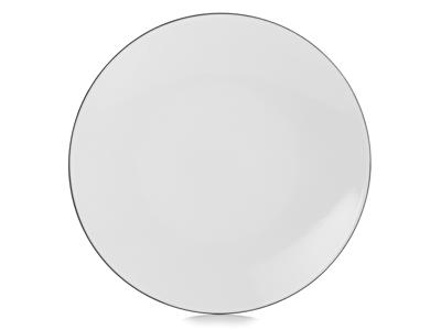 Plate Ø28 cm White Equinoxe