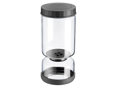Storage jar with drain function 1300 m