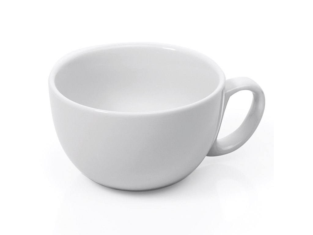 Cup Caffe Latte 350 ml Ø11 cm White