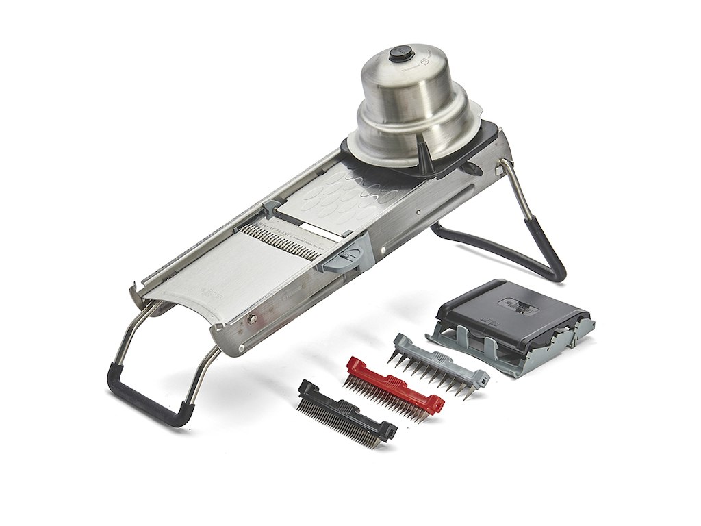 DeBuyer Revolution Mandoline Slicer with 3 Blades