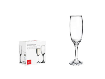 Glass Champagne 21.5 cl Emperador