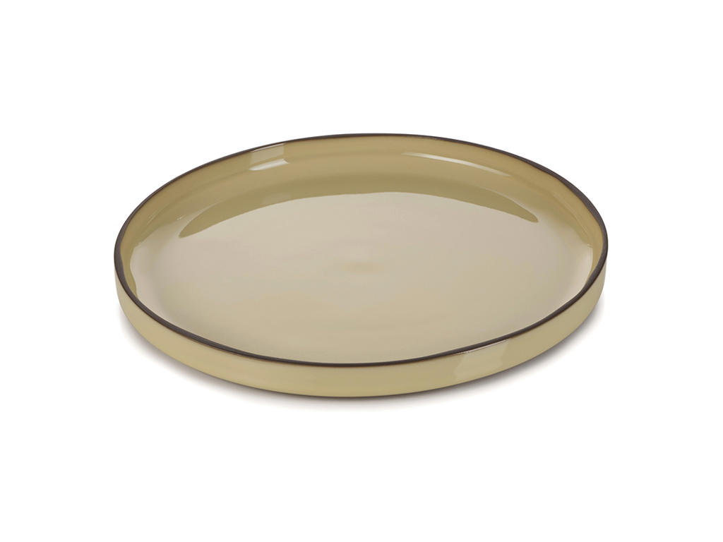 Plate Ø26 cm Beige Character