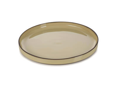 Plate Ø26 cm Beige Character