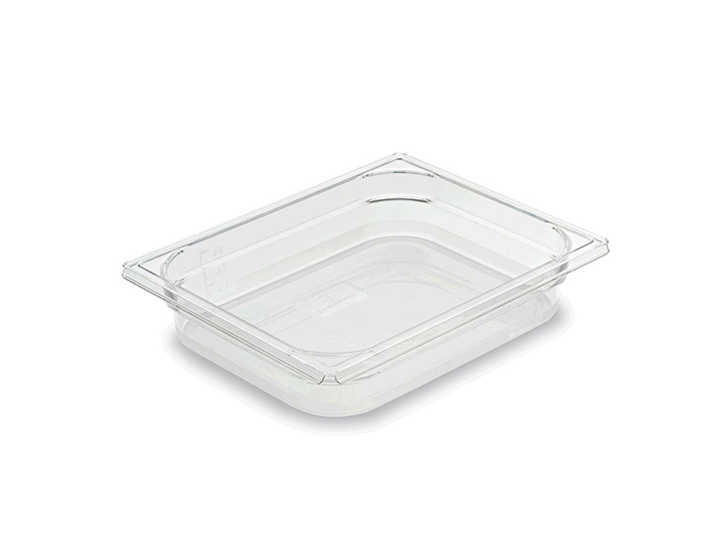 Clear canteen 1/2 GN