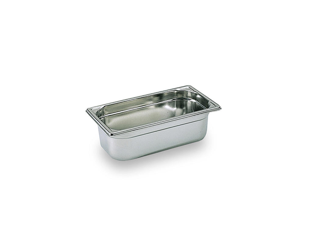 Stainless steel canteen / gastro tray 1/3 GN