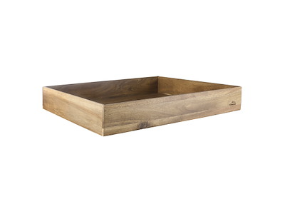 Buffet box Melamine Wood look 1/1GN 8.5cm