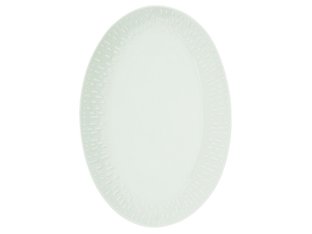 Fad Oval 36x25,5 cm Confetti Pistarchio