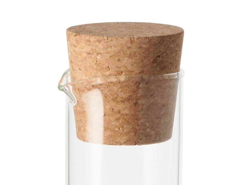 Wine sealer cork for carafe 1.2 L cm Beige Inspired By