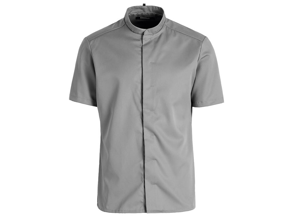 Chef Jacket Short TENCEL Lyocell Gray
