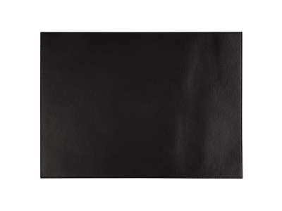Table mat Black 45 x 32.5 cm artificial leather