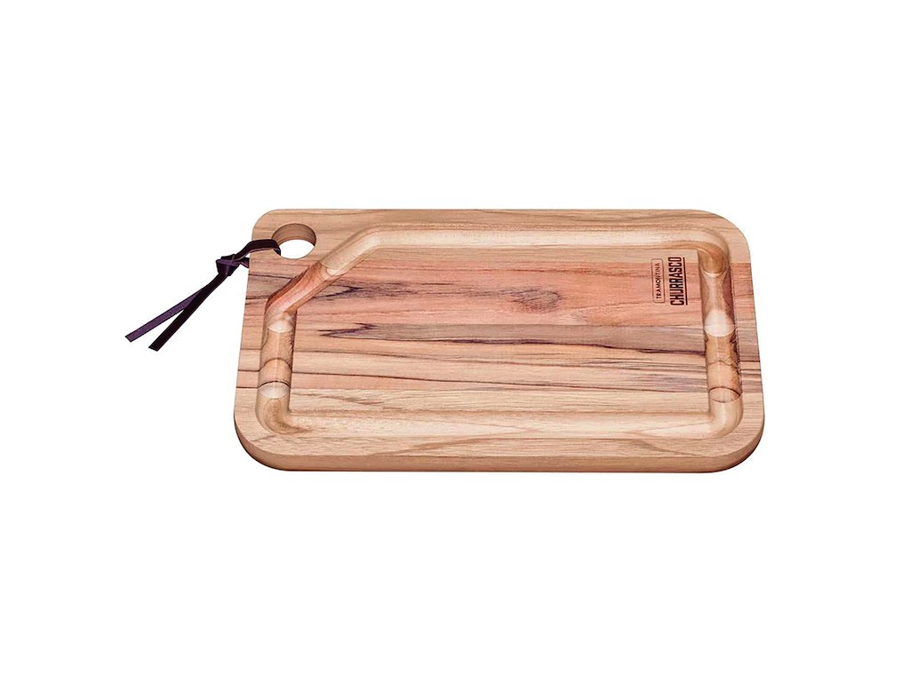 Cutting Board Teak 40x24x1.8 m. groove and hole