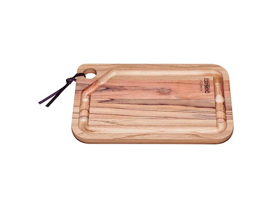 Cutting Board Teak 40x24x1.8 m. groove and hole